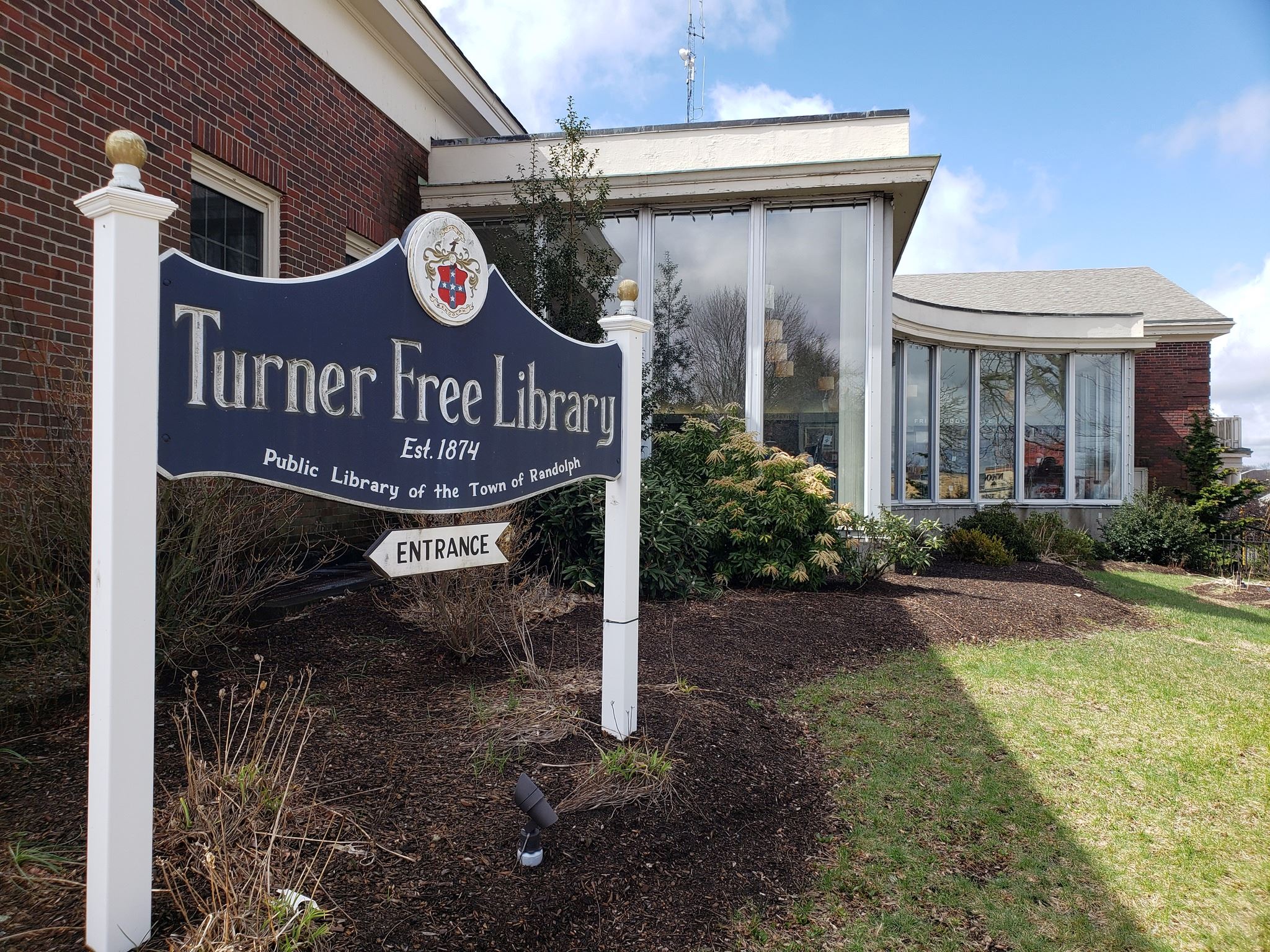 LibraryFrontSign