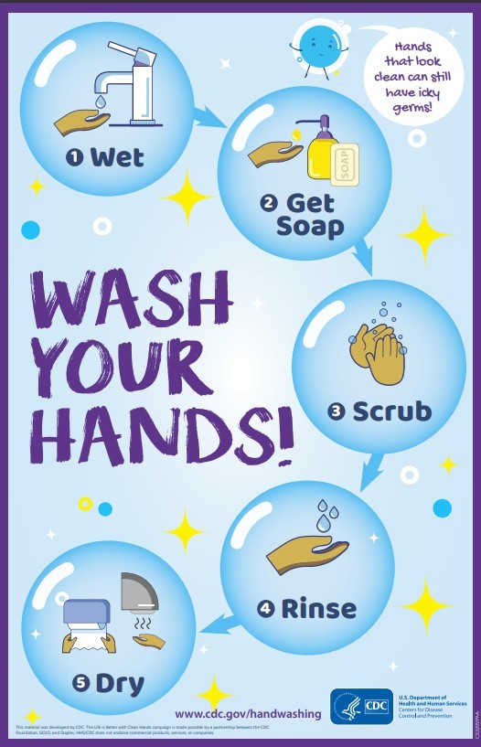 Wash your hands with soap and warm water for at least 30 seconds to prevent the spread of viruses.